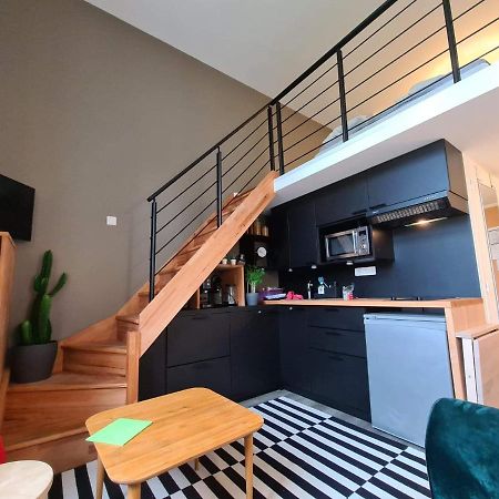 Studio Duplex Dans Residence De Standing Avec Piscine, Vue Sur Mer Le Croisic Kültér fotó