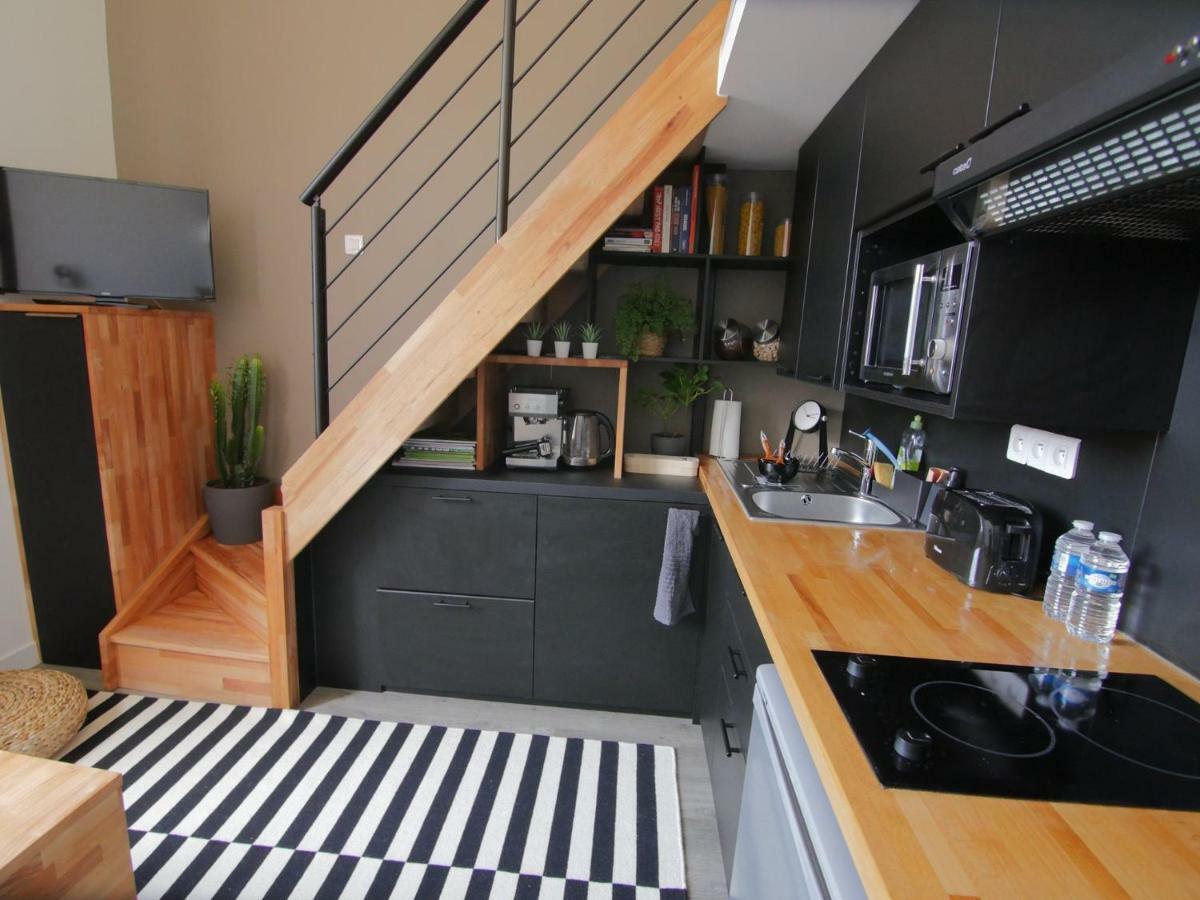 Studio Duplex Dans Residence De Standing Avec Piscine, Vue Sur Mer Le Croisic Kültér fotó