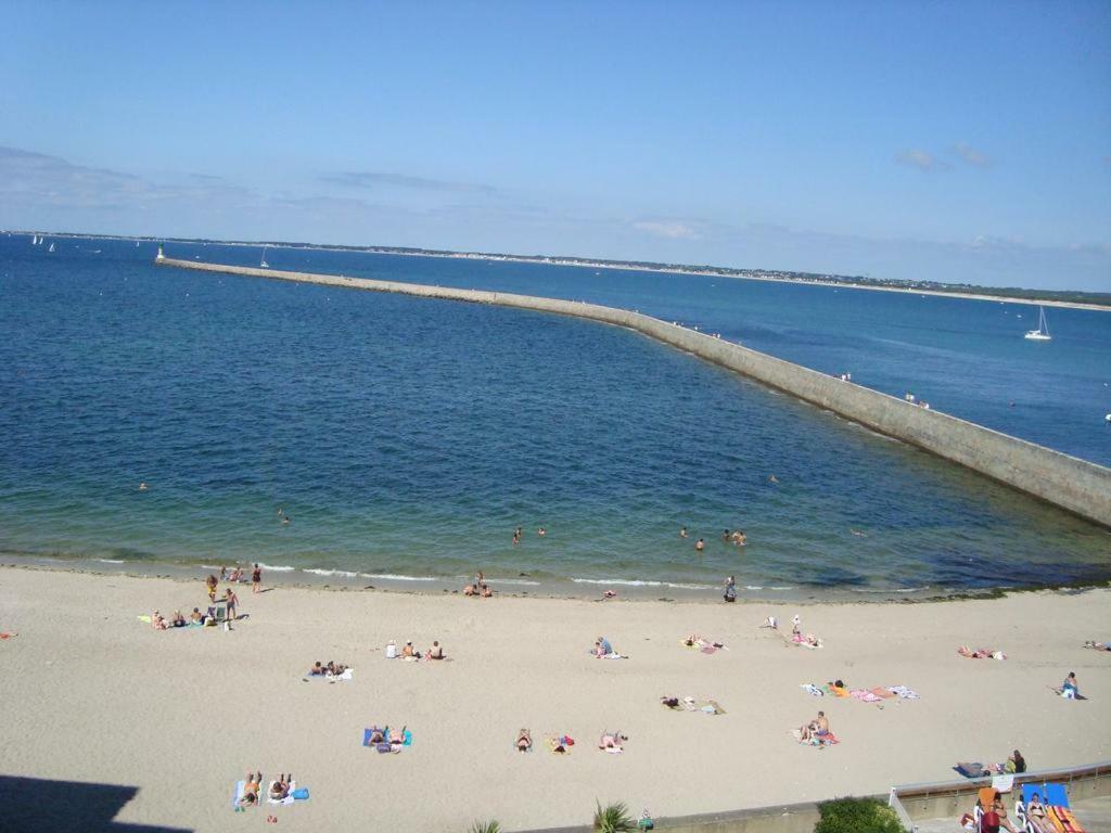 Studio Duplex Dans Residence De Standing Avec Piscine, Vue Sur Mer Le Croisic Kültér fotó